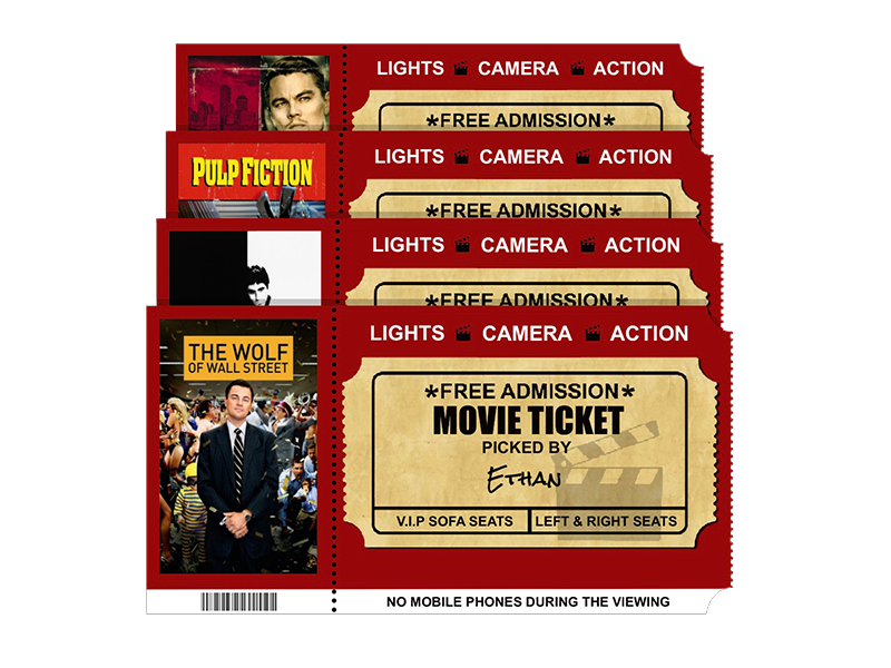 Ticket stack preview